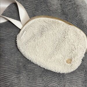 lululemon athletica Off-White Sherpa Crossbody Bag